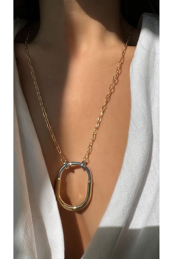 Tiffany lock necklace on sale