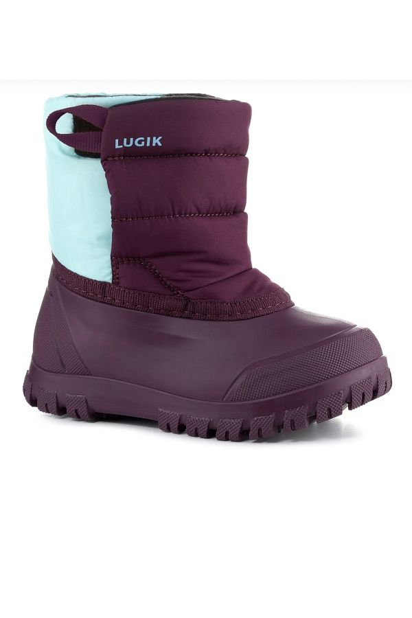 Turquoise snow boots top