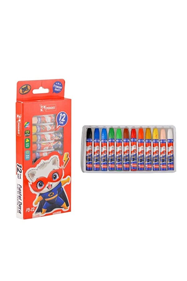 Mikro-Crayon 12 pack 1