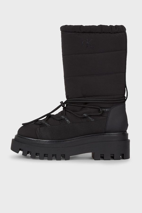 Calvin klein flat boots top