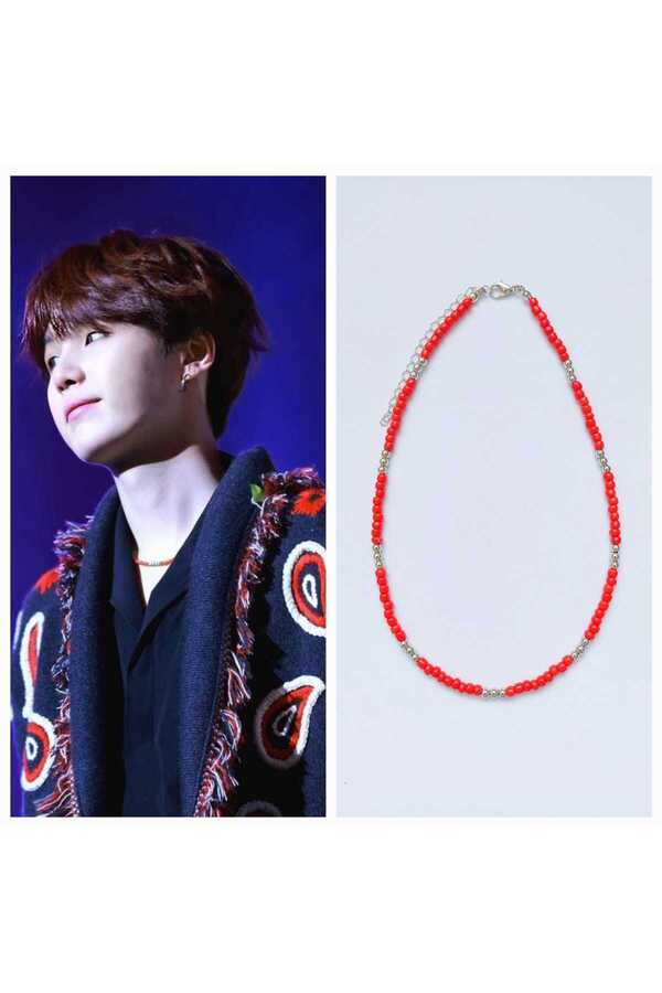 REN AKSESUAR Kpop Bts Suga Necklace- Trendyol