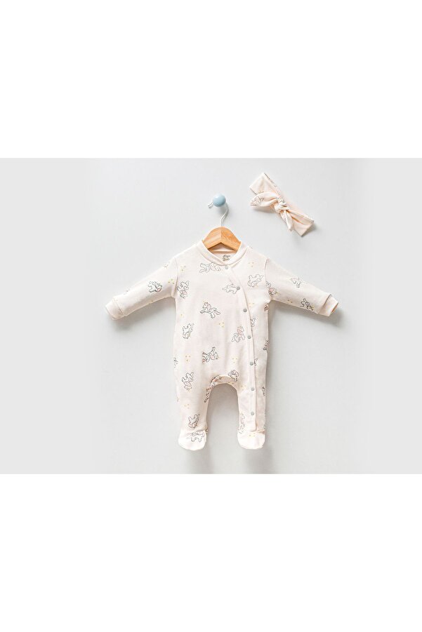 Bubbles-UNICORN PRINTED JUMPSUIT WITH BOOTIES 1