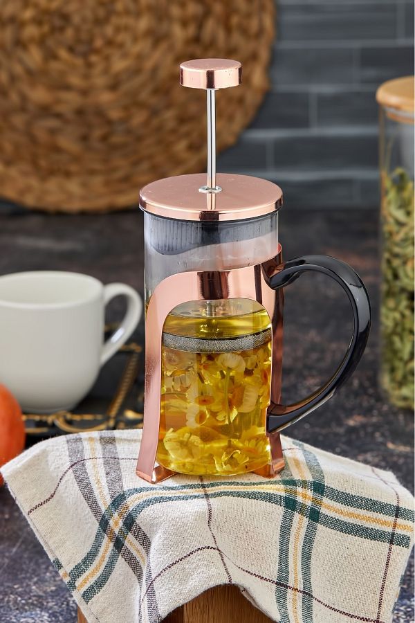 Cooker Professional Fire Resistant 350 ml Luxury French Press Teapot Trendyol