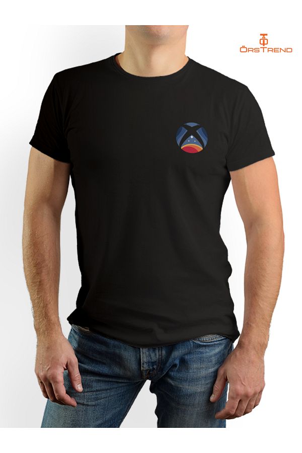 ÖRSTREND-Starfield Xbox Printed Crew Neck Unisex Regular Fit T-Shirt 1