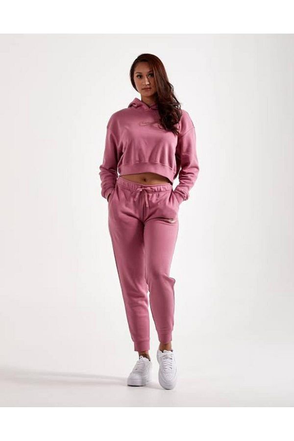 Nike Sportswear Stardust Fleece Women s Pink Sweatpants Trendyol