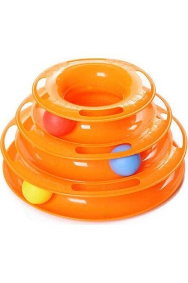 hayhall Tower Of Tracks 3 Storey Cat Toy