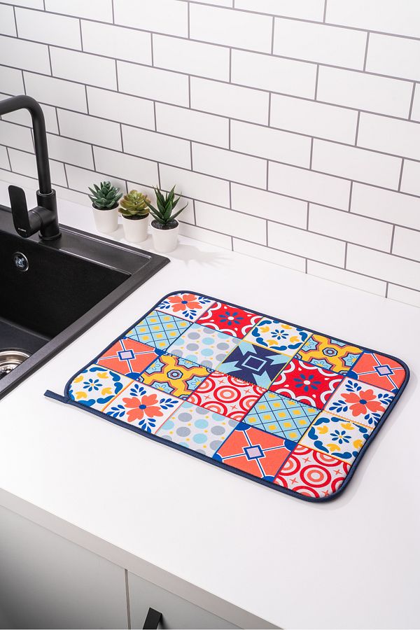 Absorbent dish mat discount