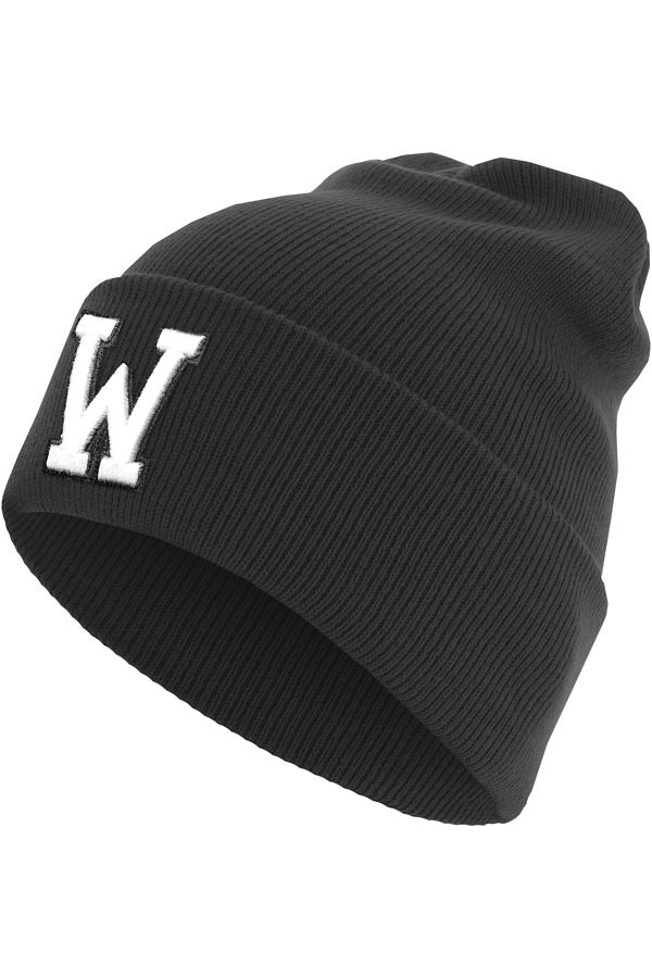 MSTRDS-Accessoires Beanie mit Buchstaben-Cuff 1