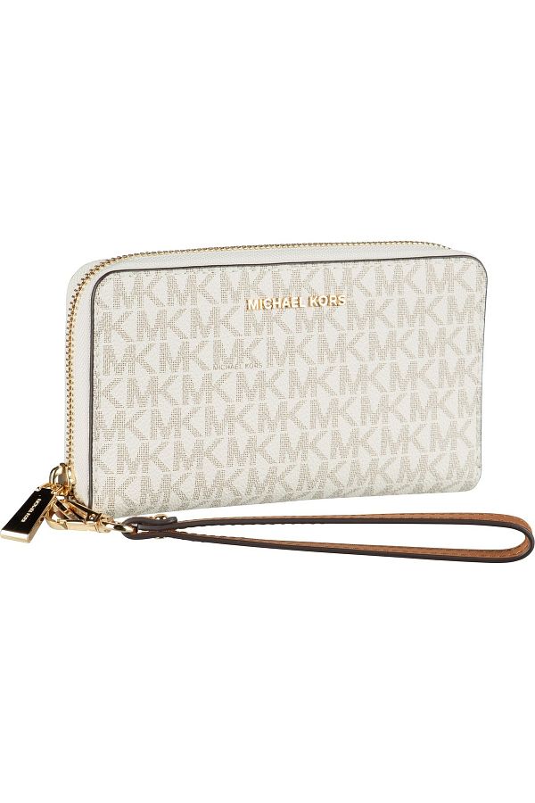 Michael Kors-Abendtasche & Clutch Jet Set LG Flat MF Phone Case MK Signature 1