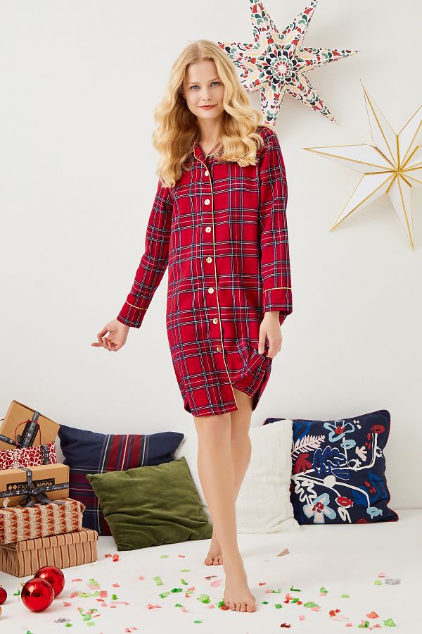 ENNA MODA New Season 100 Viscose Premium Nightgown Dressing Gown Dowry Nightgown Dressing Gown Maternity Nightgown Dress Trendyol