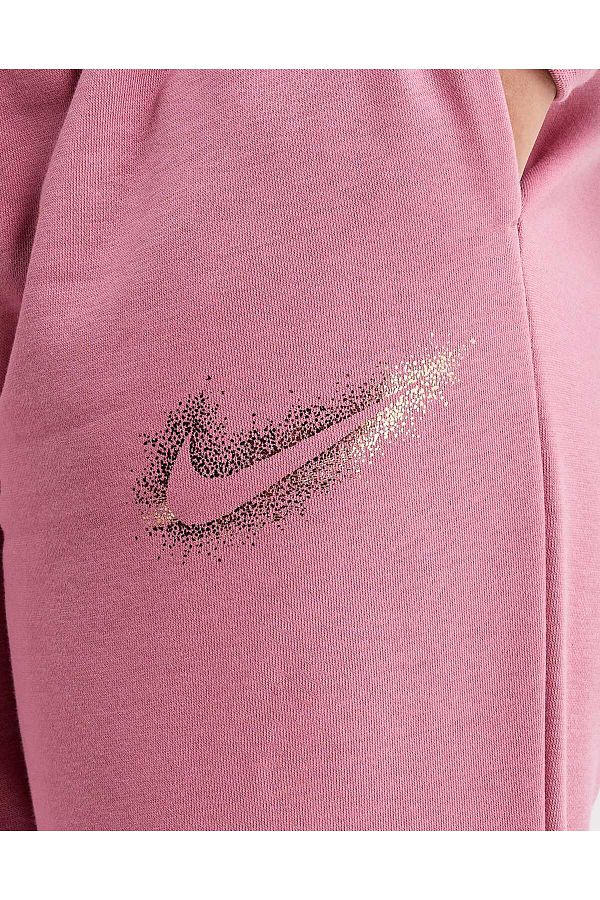Nike Sportswear Stardust Fleece Women s Pink Sweatpants Trendyol