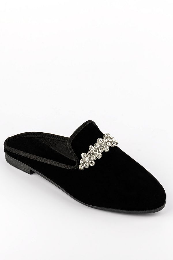 Zumrut Baby Elegant and Comfortable Special Design Women s Suede House Slippers Trendyol