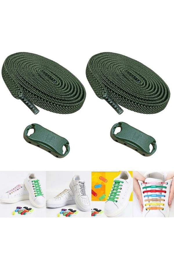 sogex Takb rak Elastic Shoelaces Laceless Smart Laces New Generation Laces Practical Laces KHAKI Trendyol