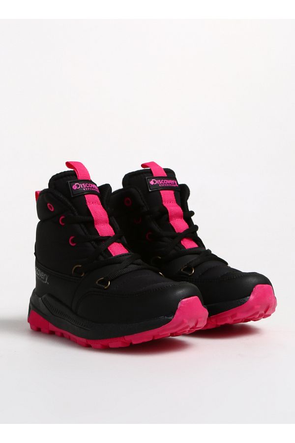 Discovery Expedition FERMIN G Girl s Boots Pink and Black Trendyol