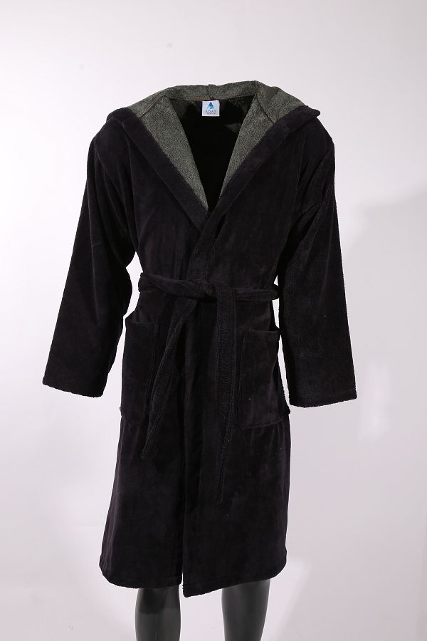 Çeştepe-Aday Hooded Bathrobe Triga Cotton 1