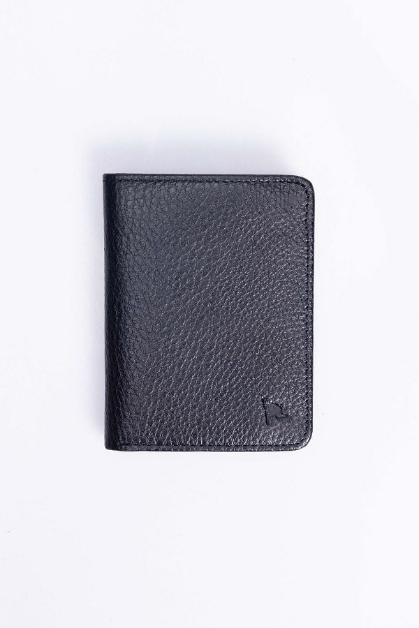 Tudors-Genuine Leather Men's Black Wallet 1
