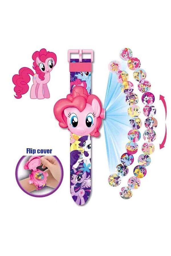 Kumik-My Little Pony Character Projection Clock Reflects 24 Different Characters. 1
