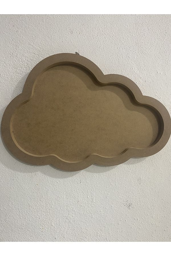 NeşeliAtölyem-Door Ornament Cloud Model Bubble 45*30 1