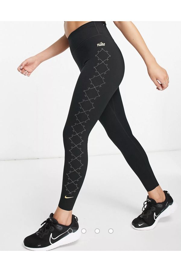 Nike Dri-Fit One Luxe Novelty Mid-Rise 7/8 Training Women's Tights -  Trendyol