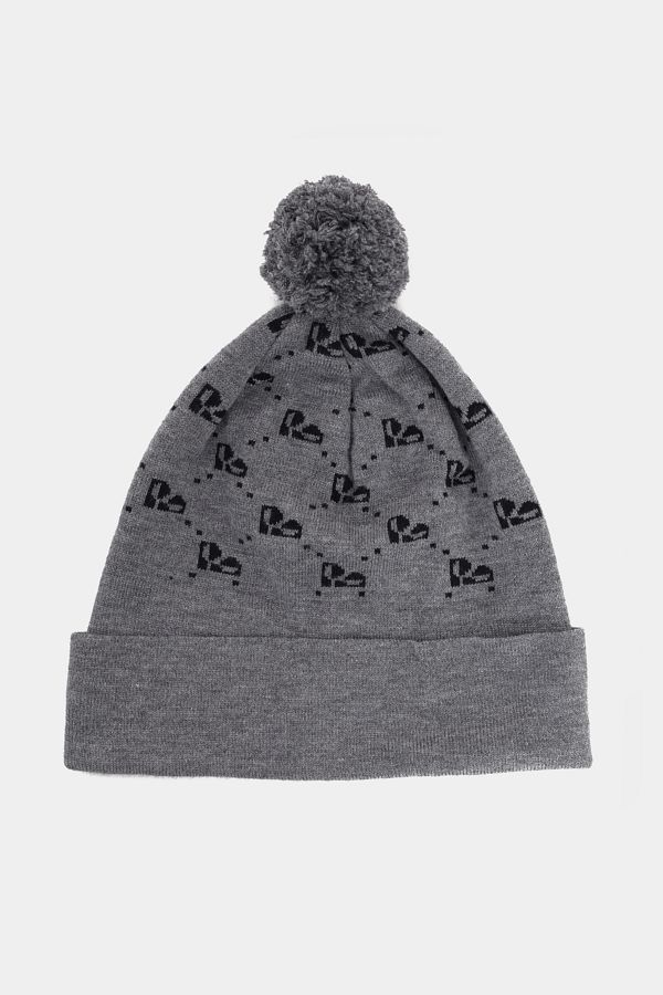 Perspective-Black Gray Color Women's Beret 1