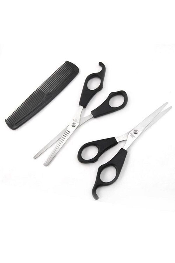Mikasso-Hairdresser Set Hair Cutting and Thinning Scissors Comb Gift Set of 3 1
