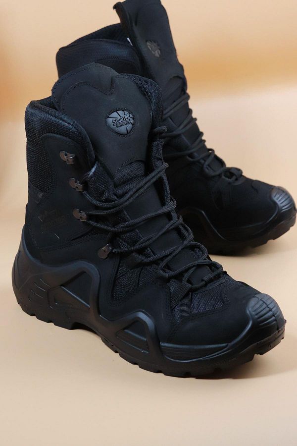 Scooter-- 1490 Μαύρες αδιάβροχες ανδρικές μπότες Tactical 1