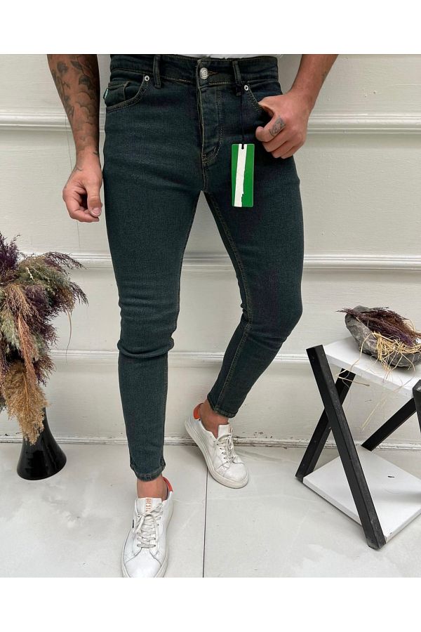 çerme-Men's Slim Fit Jean Jeans Pants Ç78 1