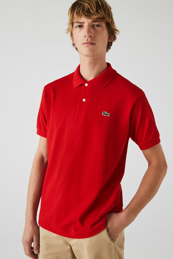 Lacoste-Polokošeľa Polo Kurzarmshirt z Baumwoll-Petit-Piqué s logom-Stickerei 1