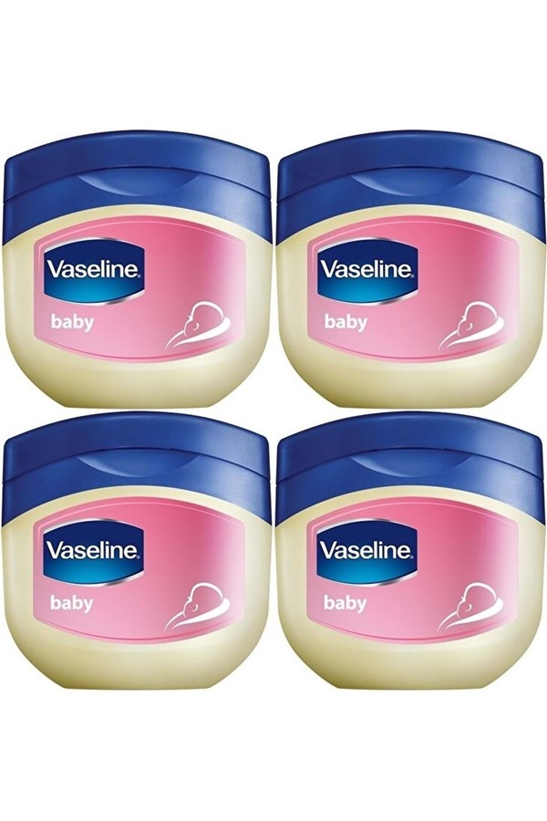 Vaseline Nemlendirici Jel Krem (vazelin) 100ml Baby (4 Lü Set)