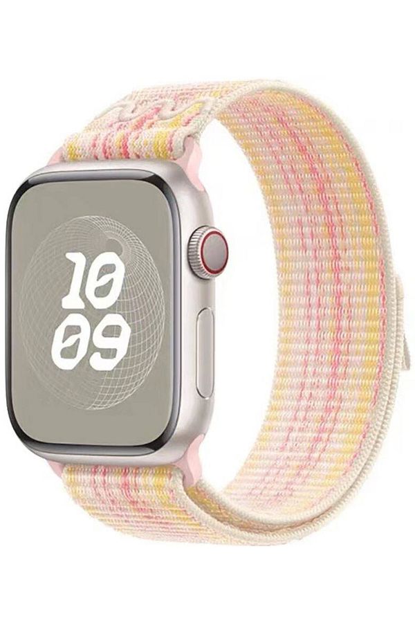 Moraksesuar Apple Watch Ultra 49mm KRD 91 Mesh Band Strap Strap Pink Trendyol