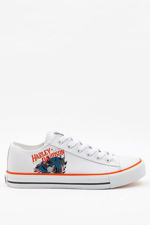 Harley Davidson Pearland White Men s Sneakers Trendyol