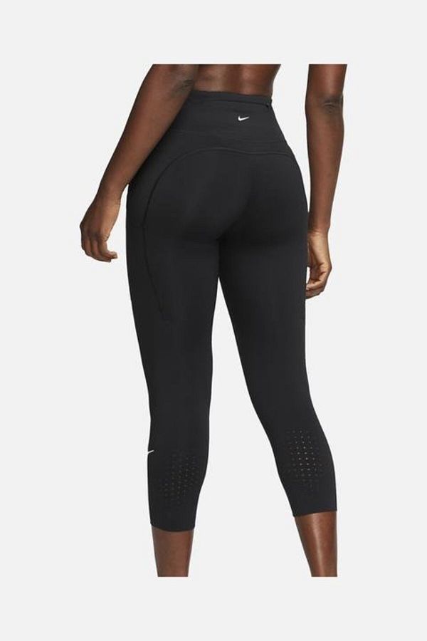 Nike Epic Luxe Normal Waisted Women s Running Tights with Above Ankle Pocket Cn8043 010 Trendyol