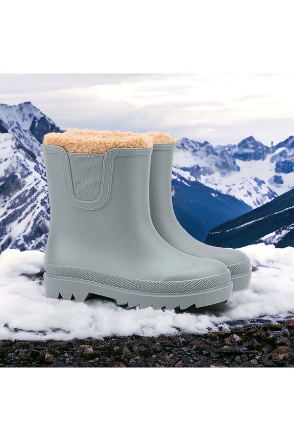 IGOR Tokio Borreguito Children s Furry Snow Boots Waterproof and Thermal Embroidered Trendyol