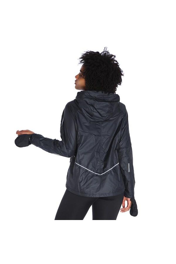 Nike Shield Full Zip Hoodie Women s Black Running Jacket CU3385 010 Trendyol