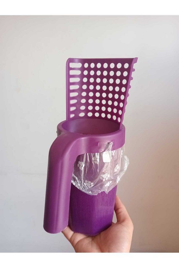Purple litter box online
