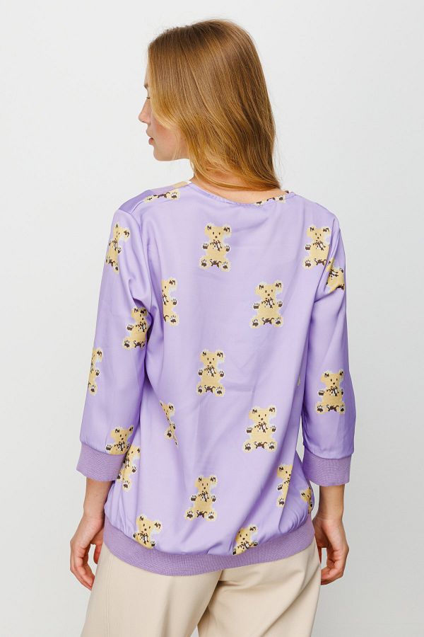 Teddy blouse dames clearance
