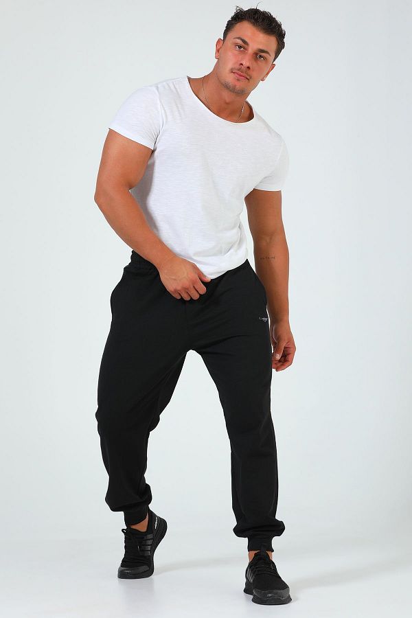 Julude Plus Size Sweatpants Black Joggers Trendyol