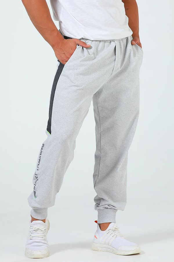 Julude Plus Size Sweatpants Gray Joggers Trendyol