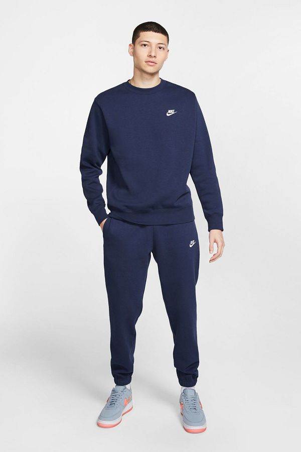 Navy nike sweatshirt hotsell