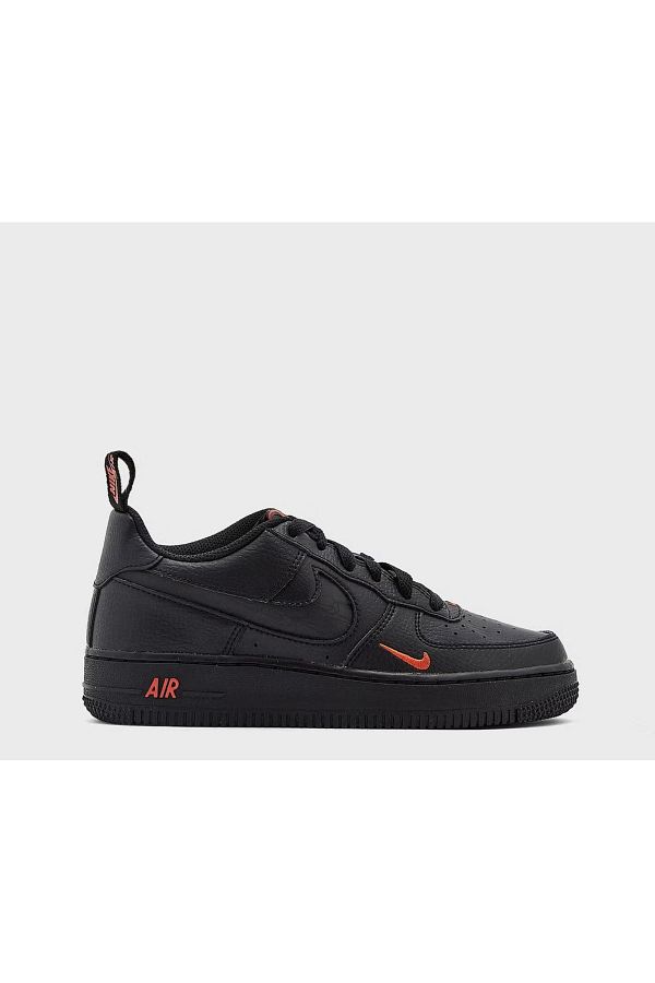 Air force 1s black and red cheap