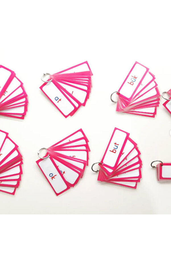 Ada Montessori Montessori Pembe Seri Dil Kartları