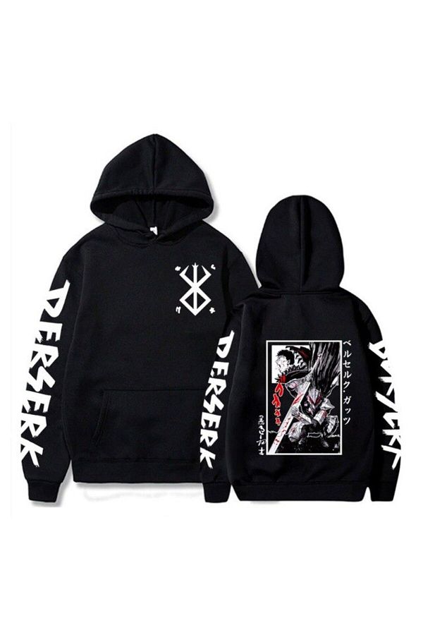 Vordevia Berserk Anime hoodie Mod43r11 Trendyol