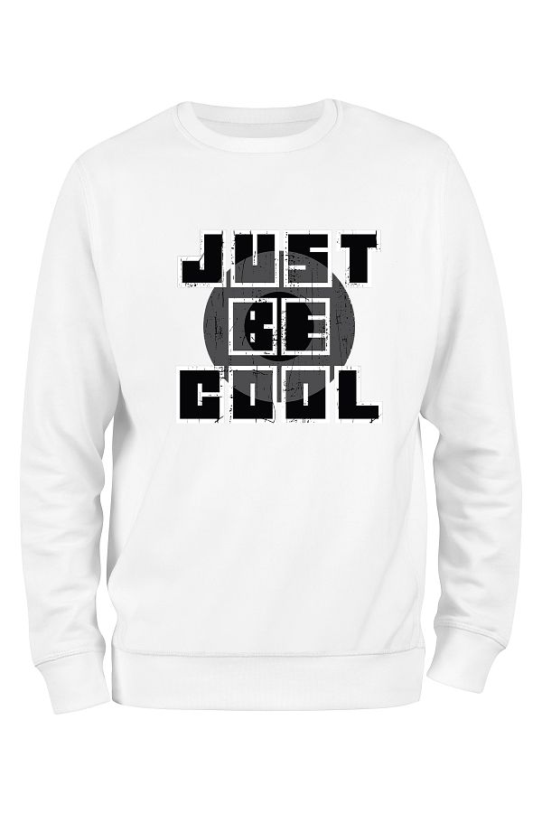 ADA BEBEK ÇOCUK-Hanorac cu glugă unisex Jumbo negru Just Be Cool 1