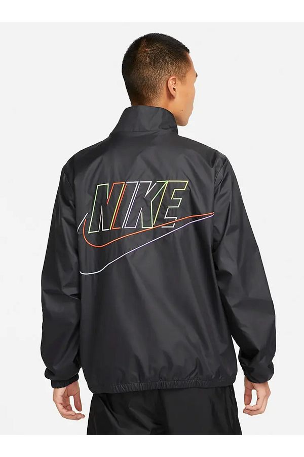 Nike Sportswear Woven Men s running Jacket Black Style GYM Trendyol