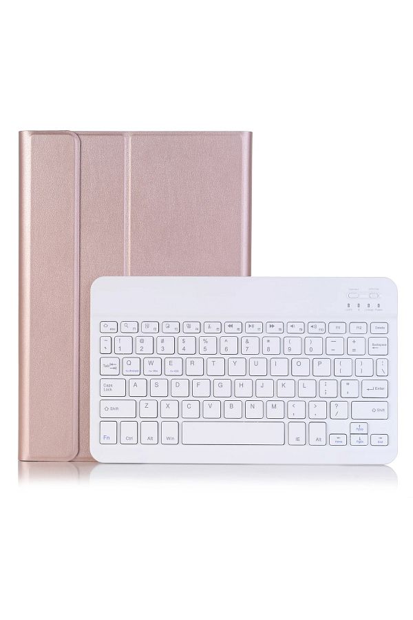 redmud teknoloji-Ipad 7th generation 8th generation 9th generation 10.2 Inch Bluetooth Enabled Pen Compartment Turkish Q Keyboard Case 1