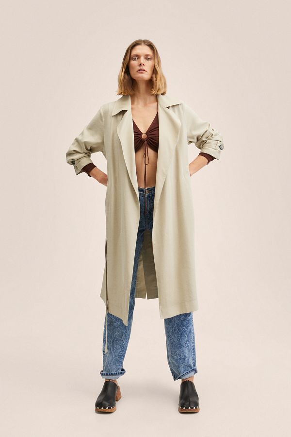 Mango raincoat on sale
