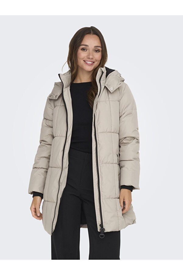 Trendyol Khakifarbener Steppmantel JDY Steppmantel Daisy