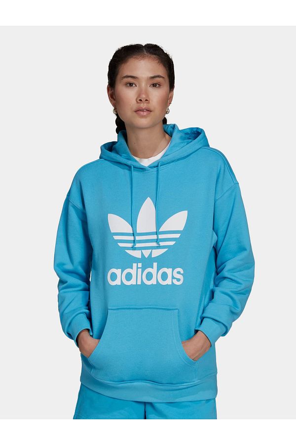 adidas Damen adidas Trefoil Hoodie Trendyol