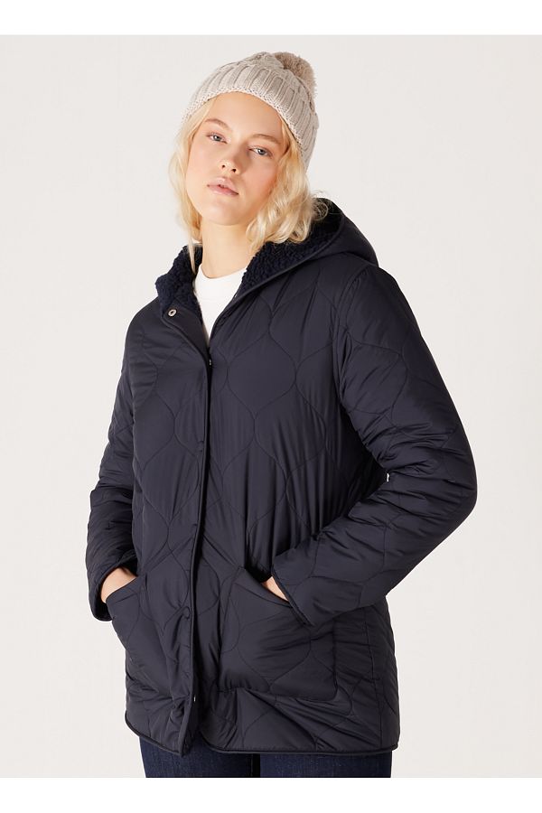 WRANGLER-Sötétkék női kabát W232275410-tengerkék 1