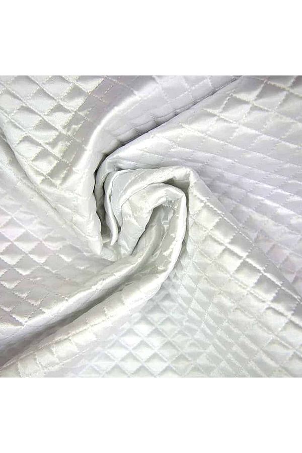 MisHome-Stitched Diamond Pattern Quilted Fabric 1